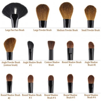32PCS Cosmetic Makeup Brush Set and Bag